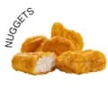 Nuggets, 6 stuks